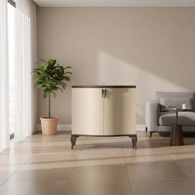 Wohnzimmer Set Wohnwand 2tlg Set Kommode Anrichte Vitrine Glas Schrank