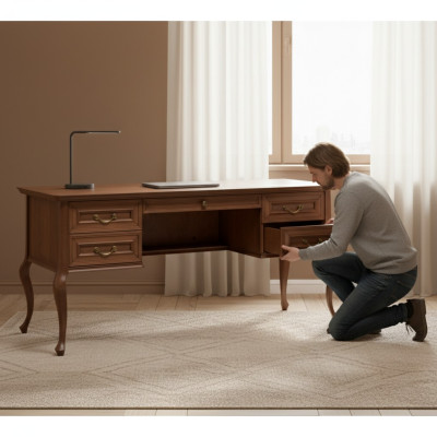Schreibtisch Holz Tisch Tische Schreibtische Möbel Büro Möbel Design
