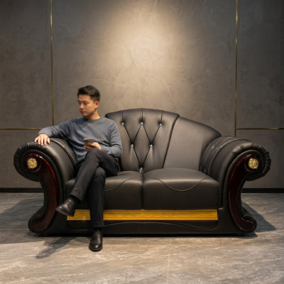Chesterfield Zweisitzer Couch Design Möbel Klassische Sofas Einrichtung