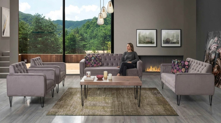 Couchtisch aus Holz im neuen modernen Stil Wohnzimmer Möbel