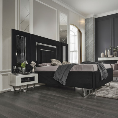 Design Nacht Tisch Konsole Beistell Konsolen Tische Schlaf Zimmer Metall Luxus