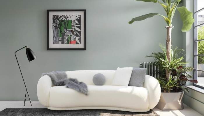Wohnzimmer Dreisitzer Couch Design Möbel Einrichtung Polster Couchen