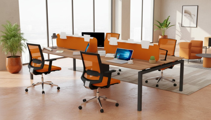 Großer Arbeitstisch Büromöbel Arbeitszimmer Einrichtung Tische Schreibpult