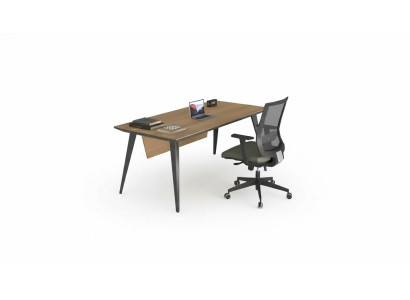 Schreibtischmöbel Luxus Designer Möbel Cheftisch Massivholz Einrichtung