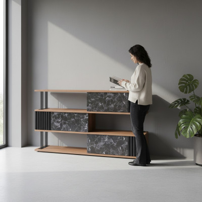 Aktenschrank Regale Holz Design Neu Schrank Büro System Möbel Einrichtung