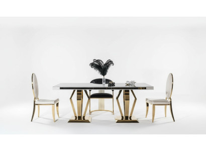 Luxus Tische Esszimmer Tisch Esszimmer Moderner Edelstahl Weiß