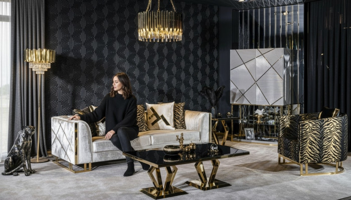 Wohnzimmer Sofagarnitur 3+1 Couchtisch Beistelltisch Wohnzimmerschrank 4tlg