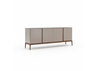 Wohnzimmer Anrichte Holz beige Stil Modern Sideboard Schrank xxl