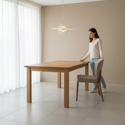 Esszimmer Set Stuhl Textil Küche Designer Stoff Polster Stühle