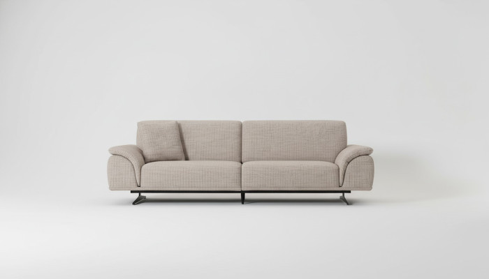 Wohnzimmer Sofa 3 Sitze Design Luxus Polster Couch Modern Sofas 250cm