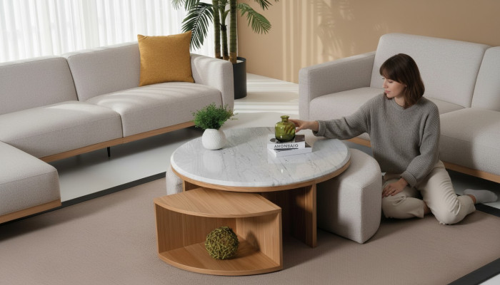 Wohnzimmer Couchtisch Tisch Design Möbel Luxus Einrichtung Modern