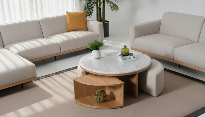Wohnzimmer Couchtisch Tisch Design Möbel Luxus Einrichtung Modern