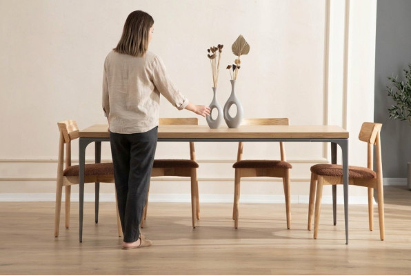 Esstisch Braun Tisch Luxus Esszimmer Stil Klassischer Modern Möbel Neu