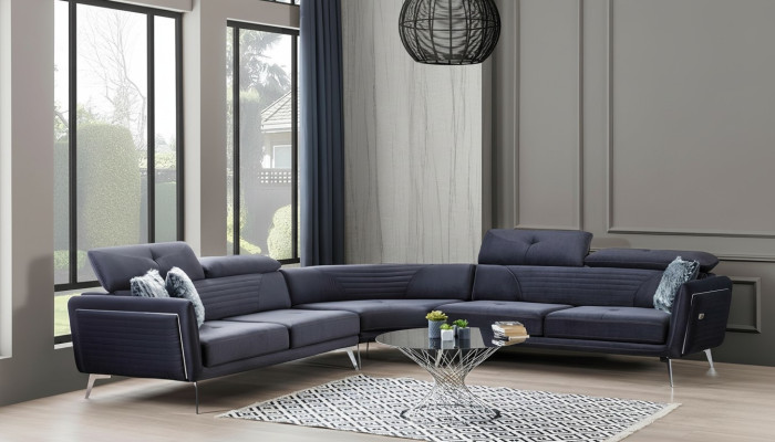 Ecksofa Sofa Couch Polster Möbel Couchen Sofas Weicher Dreisitzer 343x343