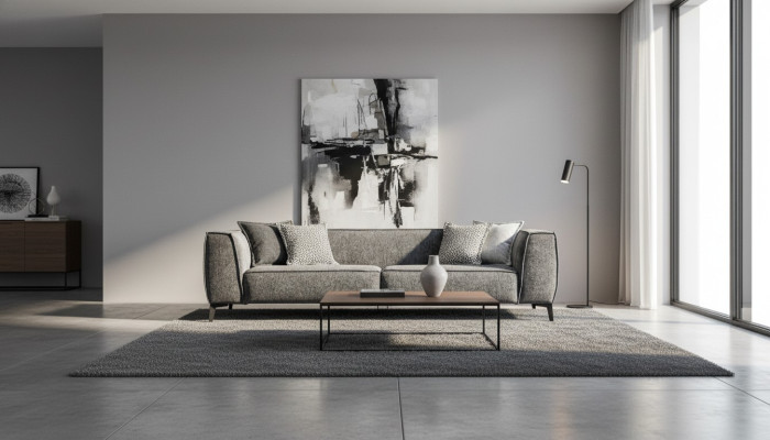 Sofa Couch Möbel Wohnzimmer Polstersofa 3 Sitzer Stil Modern 240cm