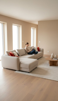 Ecksofa Beige Luxus Wohnzimmer Sofa Couch L Form Modern Design 420x170