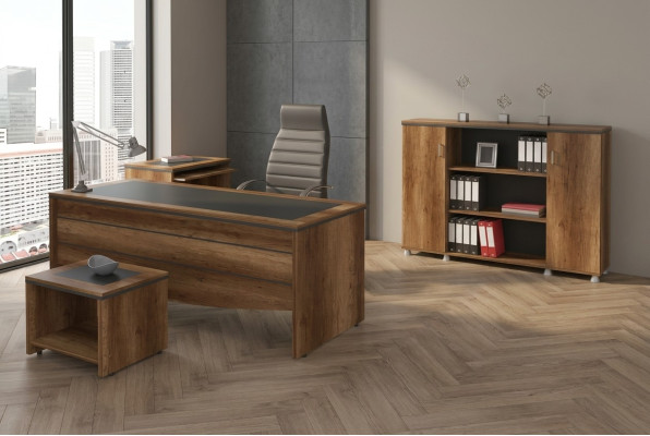 Luxus Büromöbel Schreibtisch Arbeitstisch Arbeitszimmer Set 4 tlg