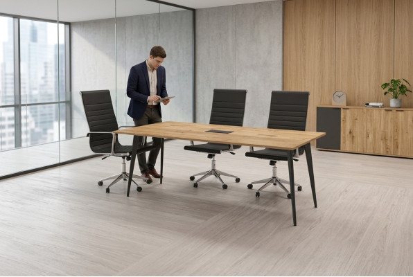 Schreibtisch Büro Tisch Büromöbel Modern Designer Chefschreibtisch