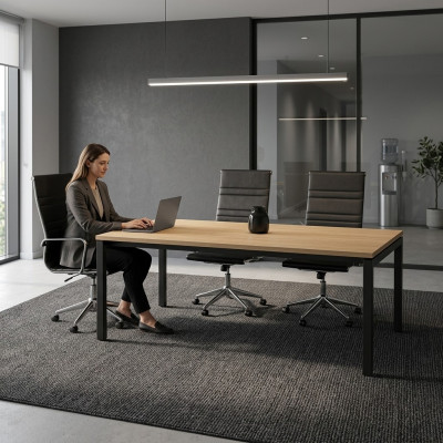 Büromöbel Schreibtisch Arbeitszimmer Modern Bürotisch Chefschreibtisch