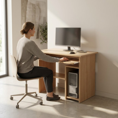 Büromöbel Neu Computertisch Arbeitszimmer Schreibtisch Bürotisch
