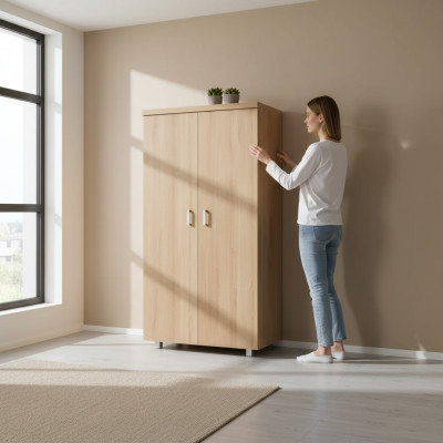 Arbeitszimmer Aktenschrank Holz Schränke Regal Büro Möbel