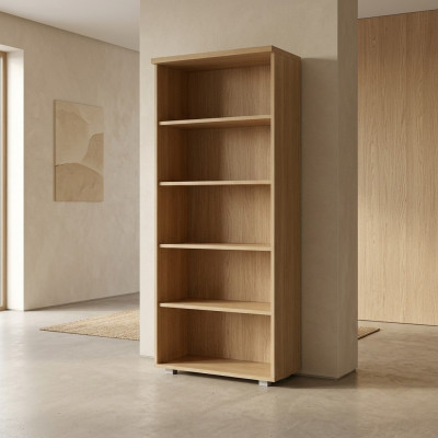 Arbeitszimmer Aktenschrank Braun Schrank Büro Regal Möbel Schrank