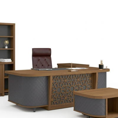 Arbeitstisch Büromöbel Designer Chefschreibtisch Moderne Office Möbel