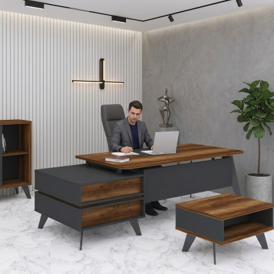 Büromöbel Schreibttisch Chef Möbel Computertisch Office Einrichtung