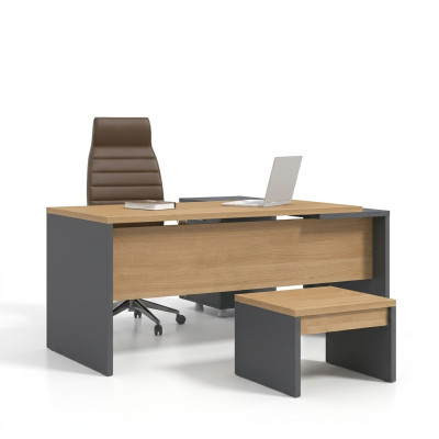Eckschreibtisch Büro Möbel Holz Tisch Arbeitstisch Bürotisch Office
