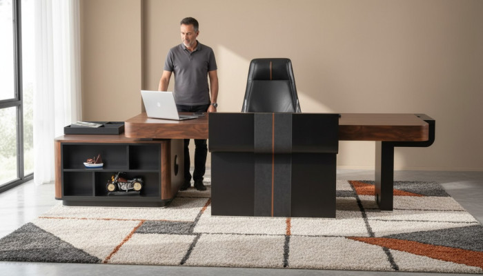 Luxus Schreibtisch Arbeitstisch Eckschreibtisch Tisch Schreibtische Möbel