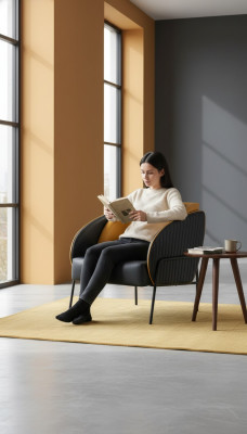 Büro Sessel Stil Modern Arbeitzimmer Design Textil Möbel Polster Stoff