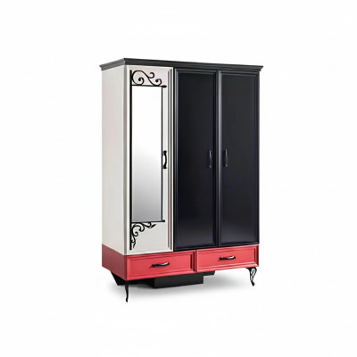 Klassischer Loft Kleiderschrank Schlafzimmer Schränke Design Möbel 131x60x200
