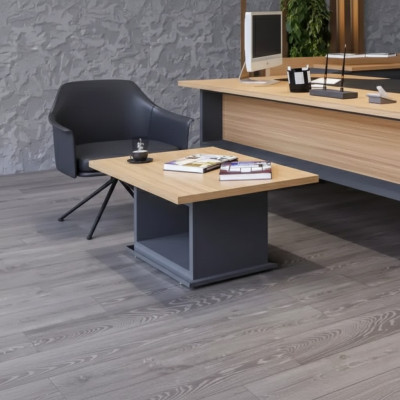Designer Brauner Couchtisch Holztisch Beistelltisch Wohnzimmer Möbel 