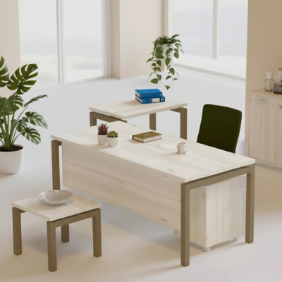 Moderner Schreibtisch Luxus Büromöbel Holz Tisch Arbeitszimmer Möbel