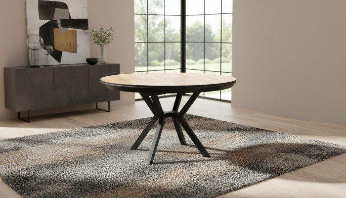 Küchentisch Braun Runder Esstisch Luxus Esszimmertisch Esszimmer Holz