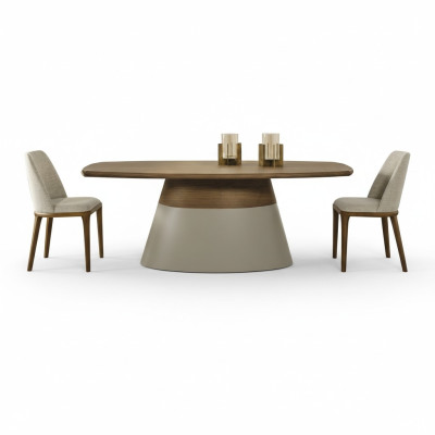 Gruppe Essecke Essgruppe Esstisch Braun Holz Set 7tlg Esszimmertisch