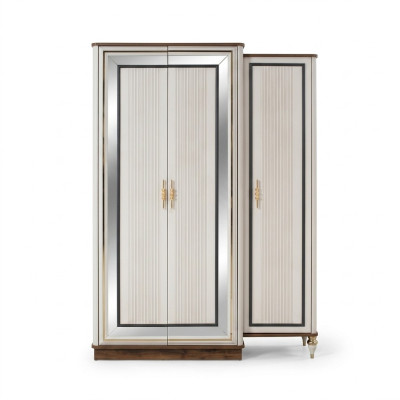 Kleiderschrank Kinderschrank Holzschrank Schrank Holz Beige Moderne