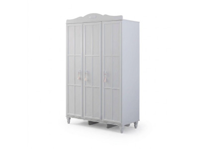 Luxus Kleiderschrank Kinderschrank Holzschrank Schrank Holz Weiß