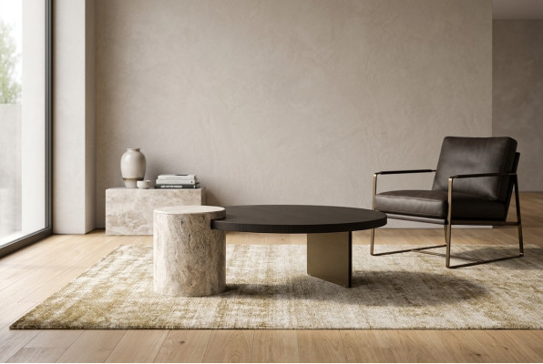 Couchtisch Beistelltisch Kaffeetisch Holz Braun Sofatisch Design Tisch