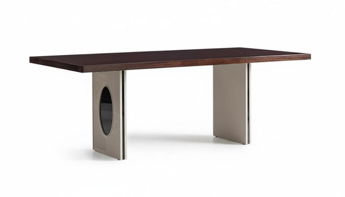 Esszimmertisch Esstisch Tisch Holz Braun Esszimmer Essecke Möbel