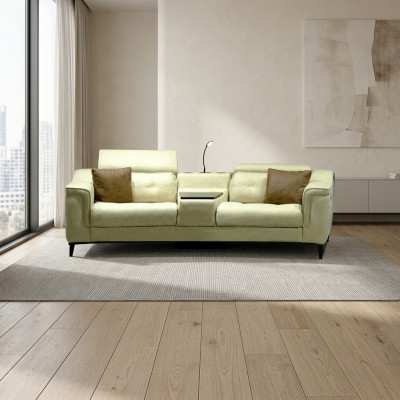Beiger Zweisitzer Designer Sofa 2-Sitzer Wohnzimmer Luxuriöse Sitzmöbel