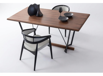 Esstisch Esszimmertisch Tisch Esszimmer Holztisch Braun Holz 180 cm