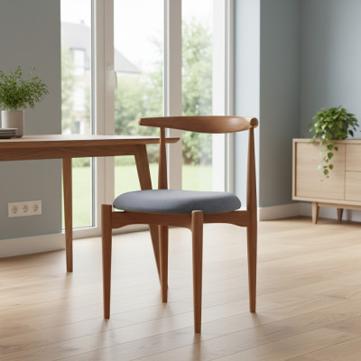 Garnitur Esszimmerstühle Küchenstühle Holzstühle Set 2tlg Stühle Braun