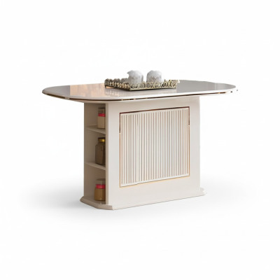 Modern Esszimmertisch Esstisch Tisch Holz Beige Esszimmer Holztisch