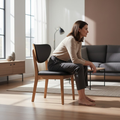 Holz Garnitur Essgruppe Esszimmer Esstisch Stühle 7tlg Braun Essecke