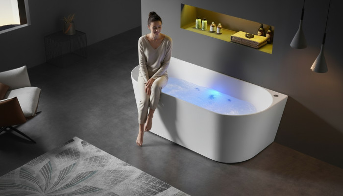 Whirlpool Relax Wanne Home Spa Indoor Badewanne Whirlwanne