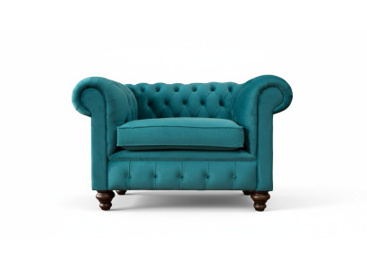 Sessel 1 Sitzer Chesterfield Polster Sofas Design Luxus Couch Sofa Neu