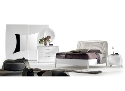 Luxus Schlafzimmer Sets Bett 2x Nachttische Design Kommode Möbel 6tlg