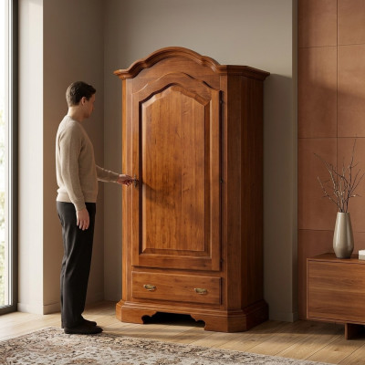 Kleiderschränke Schlafzimmer Braun Kleiderschrank Schrank Holz Möbel