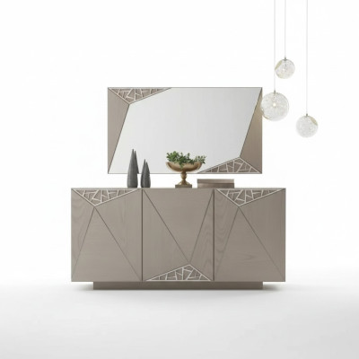 Sideboard Holz Kommoden Wohnzimmer Schrank Schränke Italien Anrichte